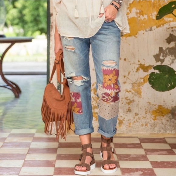 Levi's Denim - Levi's | 501 Desperado Patch Jean Distressed 28x32